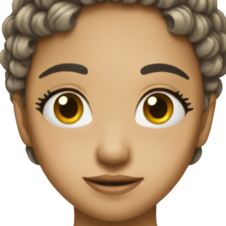 Cute demure bow emoji