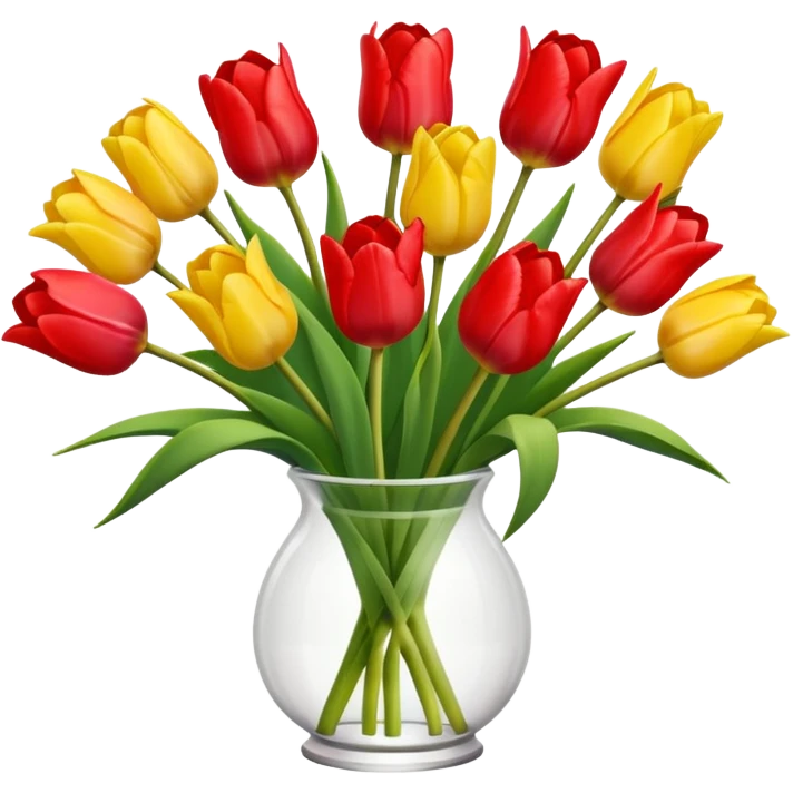 tulips emoji