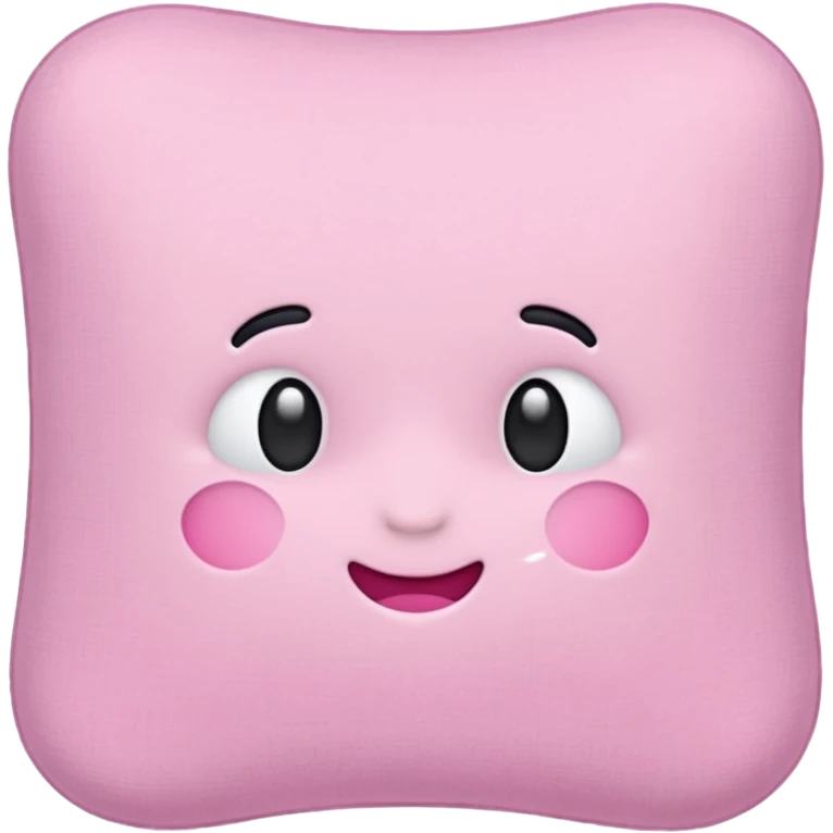 Aesthetic pink emoji