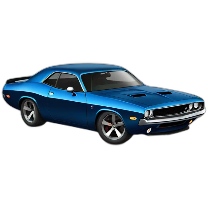 dodge challenger charger emoji