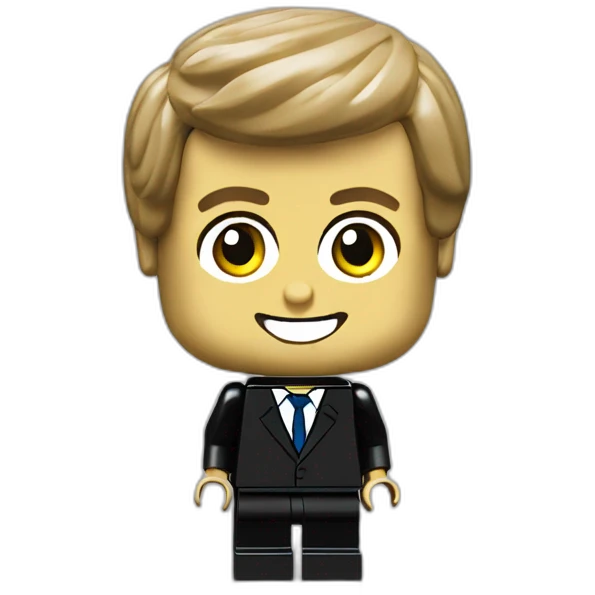 Emmanuel Macron Lego minifigurine emoji