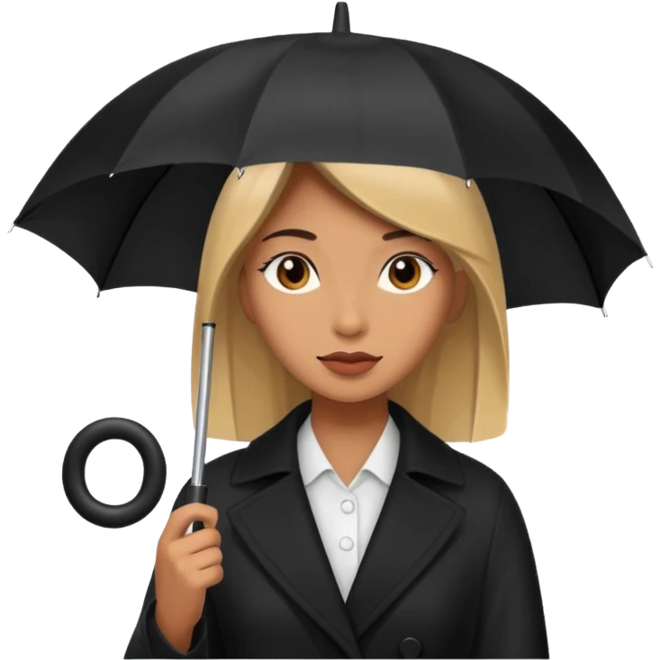 woman holding umbrella emoji