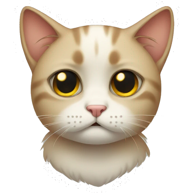Sad cat  emoji