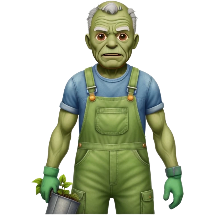 Gardener old Bob from the toxic avenger emoji