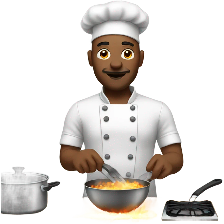 Dude cooking emoji