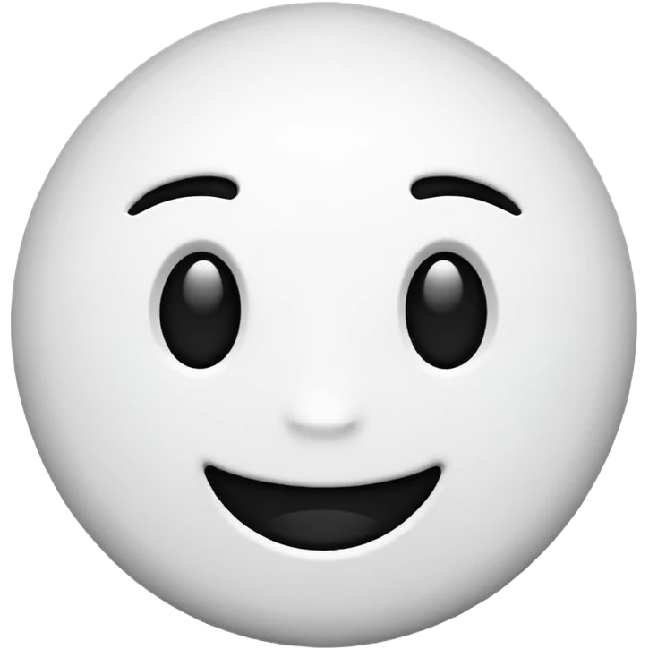 Hazme el emoji del mundo pero en blanco y negro emoji
