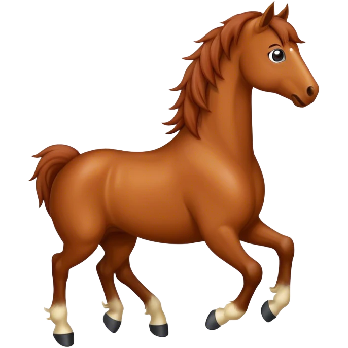 Dancing horse  emoji