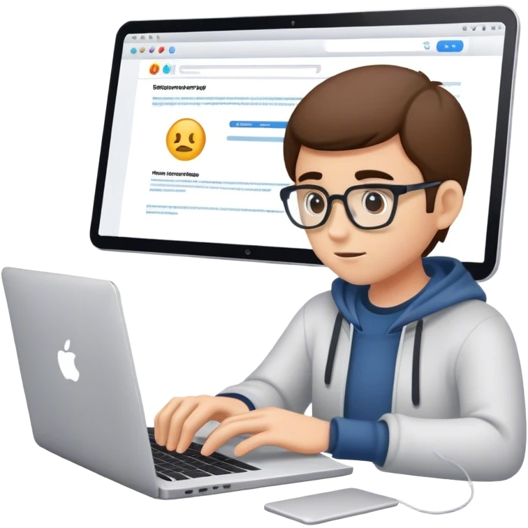 adding a page to a website emoji