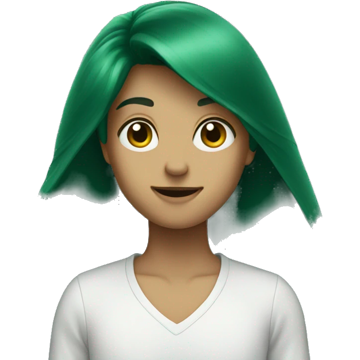 dark green heart emoji