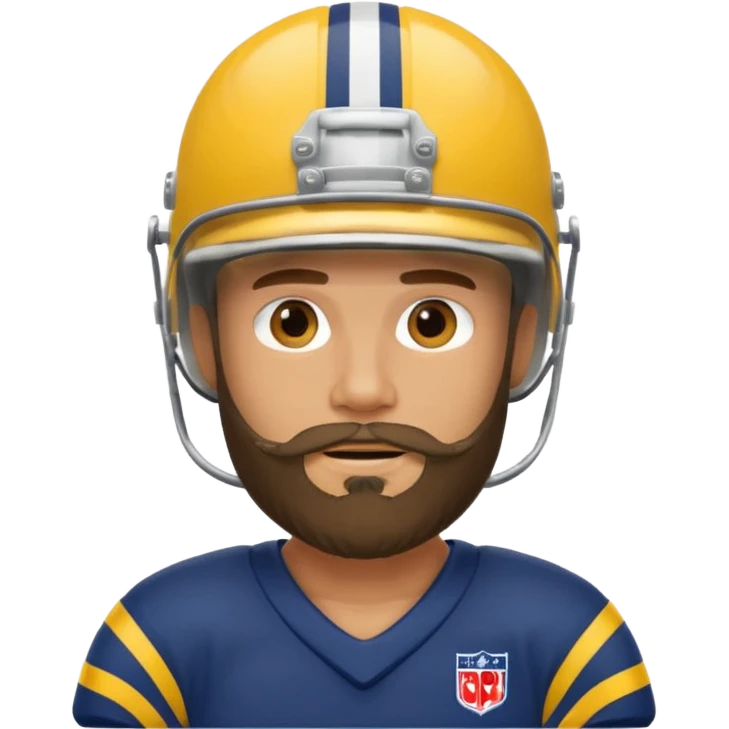 Football player with beard






















 emoji