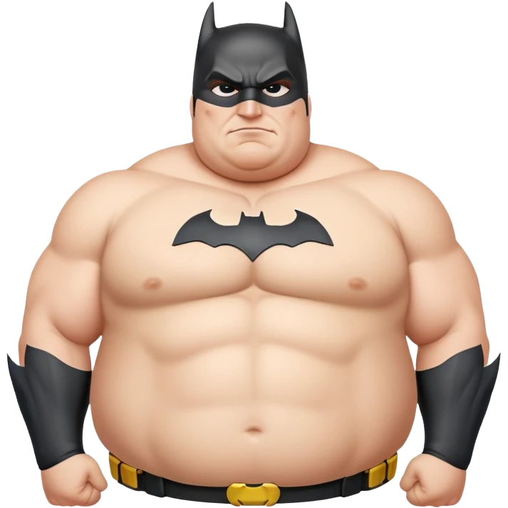 fat batman emoji