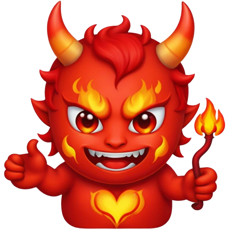 Devils loves  emoji