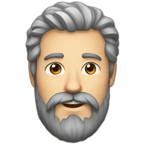 Longue barbe emoji