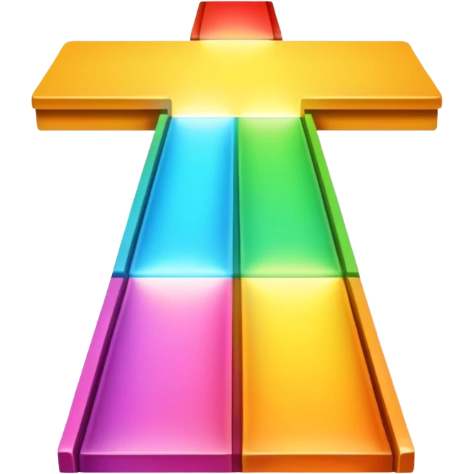 symbolic threshold line being crossed or limit reached emoji