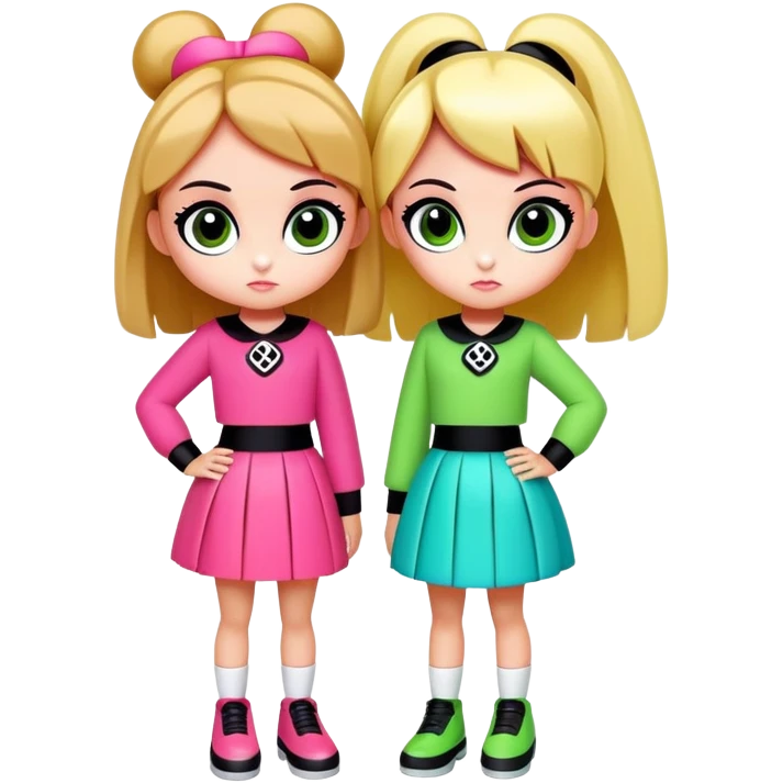 Power puff girls emoji