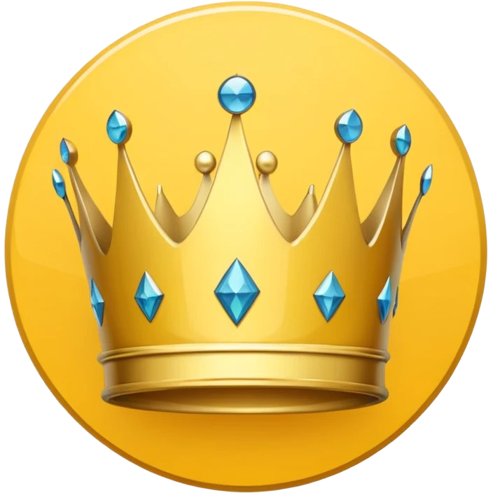 A yellow crown icon centered on a pale yellow circle, with a small ‘Pro’ tag  emoji