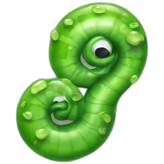 Slimey money emoji