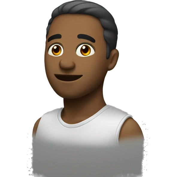 side perspective looking at me emoji