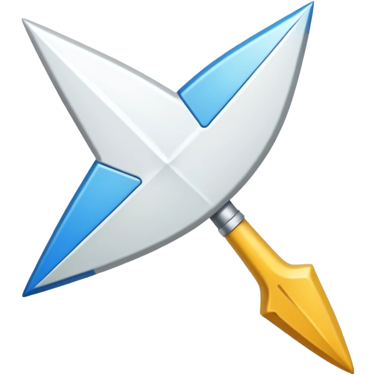 Flèche blanche a gauche emoji