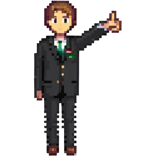 man pointing to the right emoji