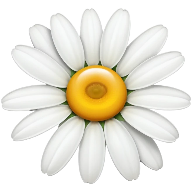 daisy that’s missing a petal emoji