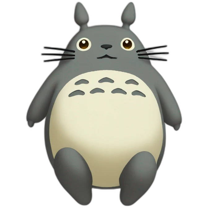 Totoro endormi emoji