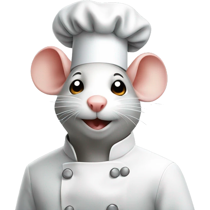 rat on chefs hat emoji
