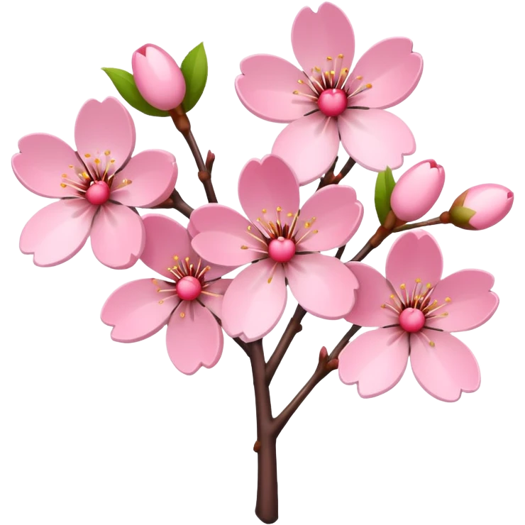 Cherry blossom emoji