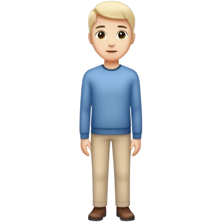 Person with excellent posture standing tall and straight emoji