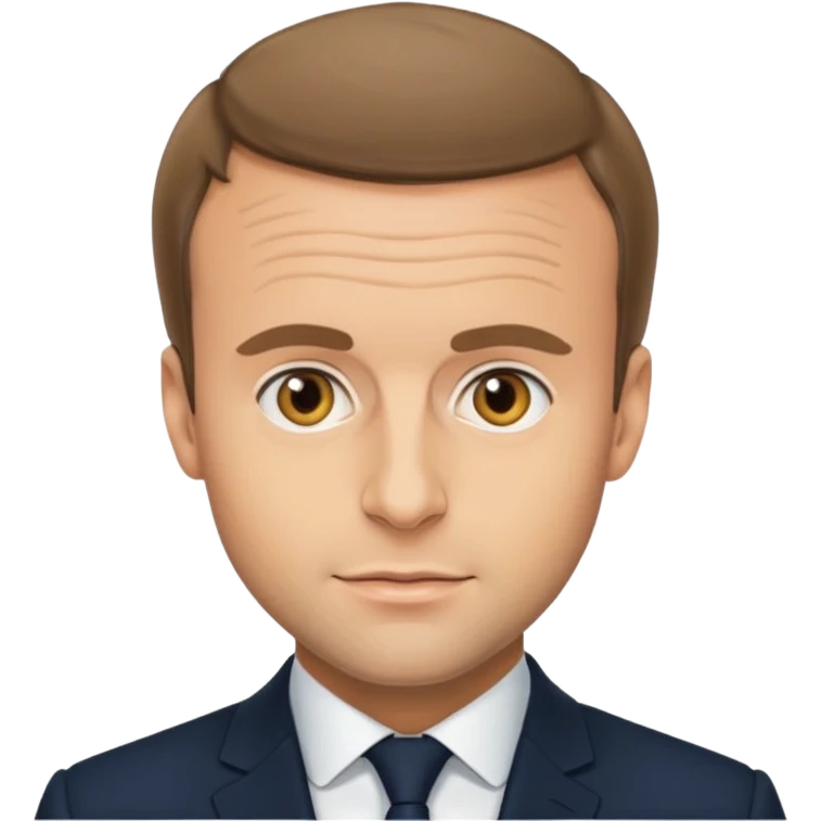 Emmanuel Macron emoji