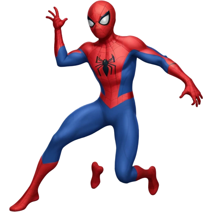 Spiderman full body all reactions emoji