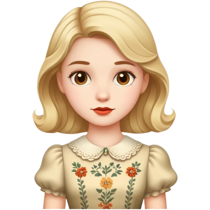 Downton girl emoji
