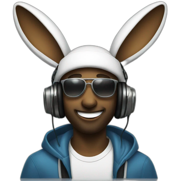 Dj rabit emoji
