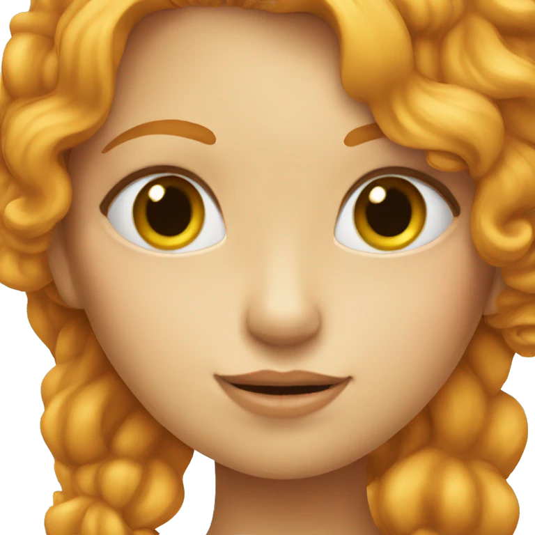 ginger kissing blonde girl emoji