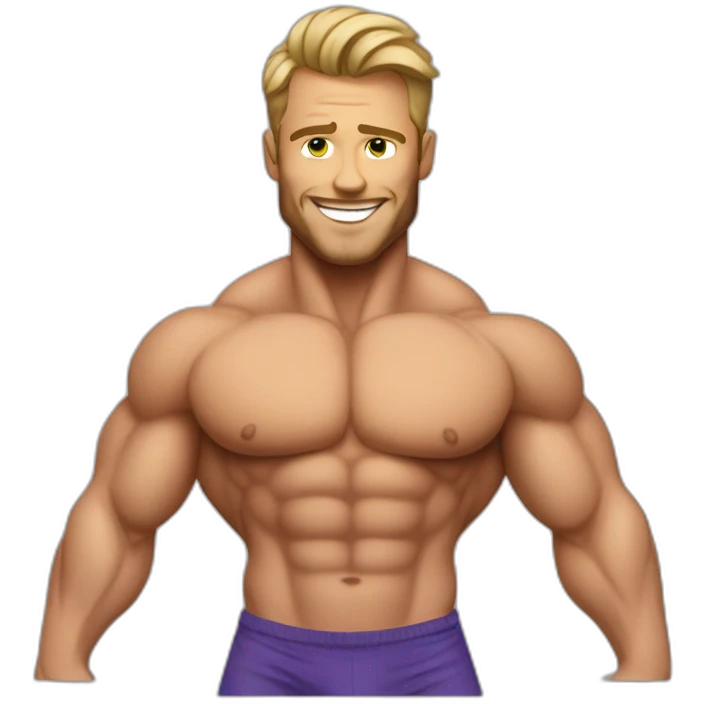 Chris hemswort bodybuilder emoji