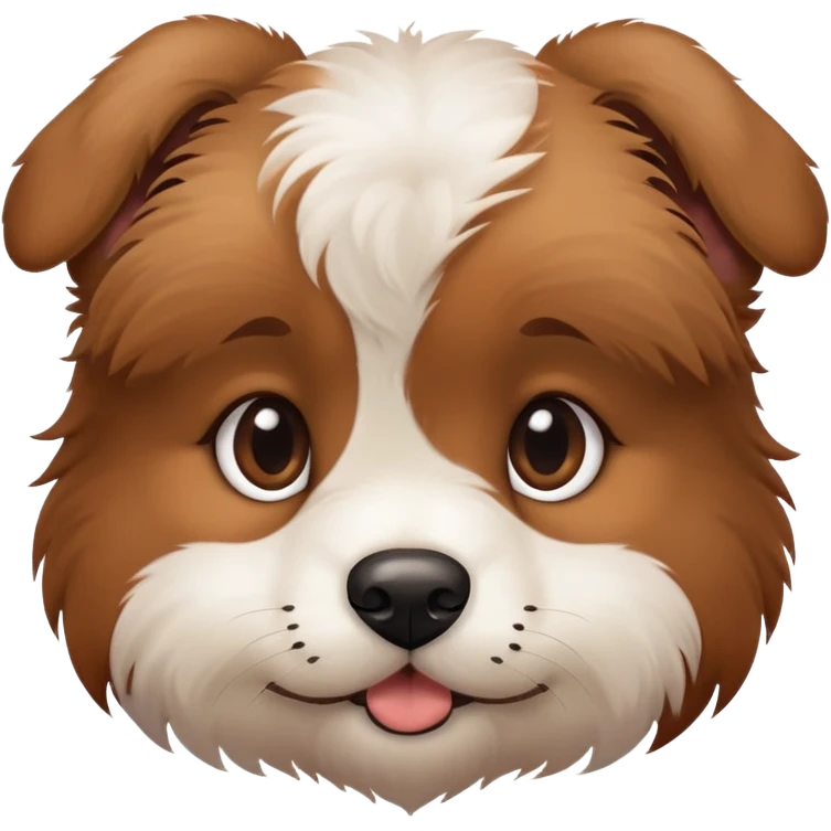 Puppy giving side eye emoji