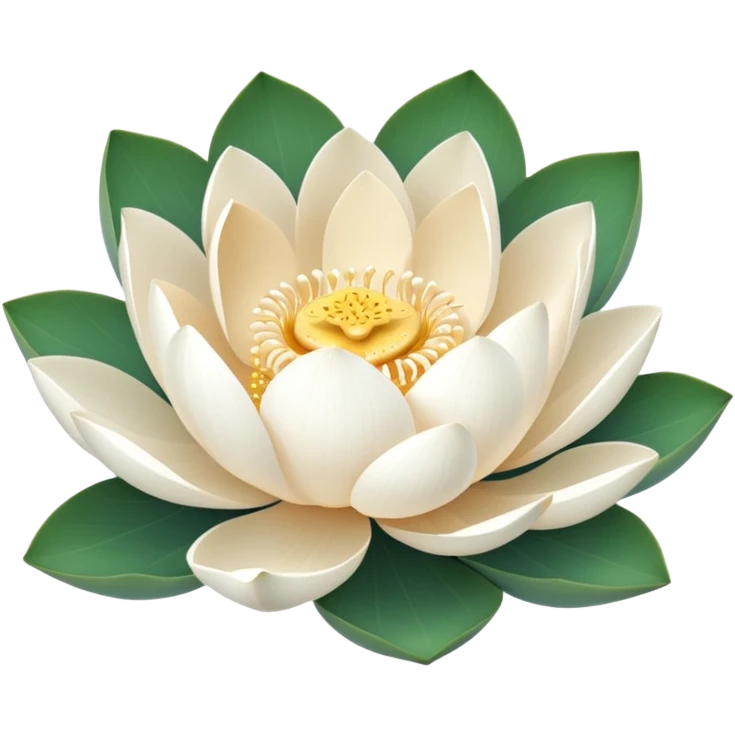 Traditional Indian flower lotus lilly emoji