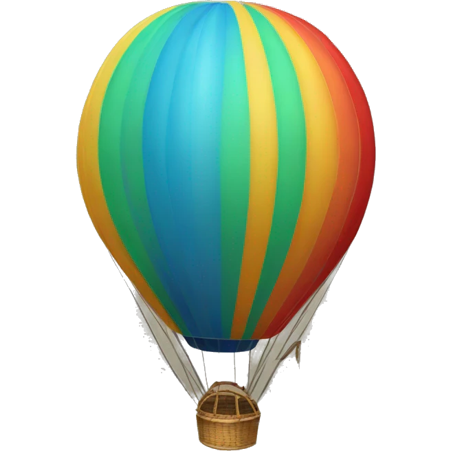 Hot air balloon  emoji