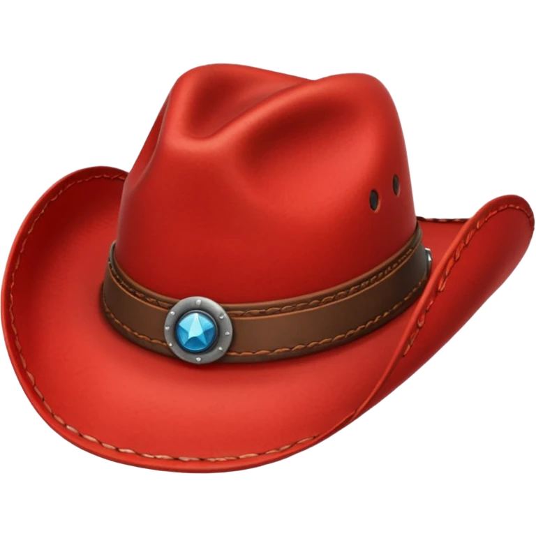 red cowboy hat emoji