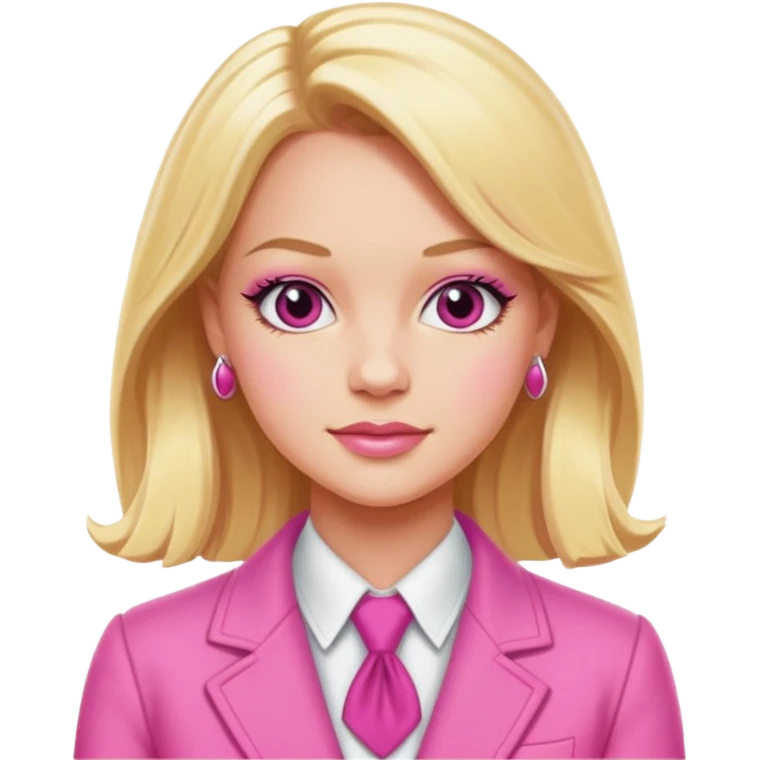pink law babe (elle woods)  emoji