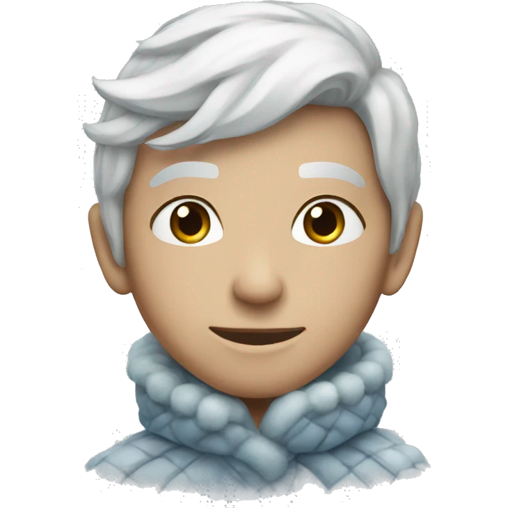A heart of winter inside emoji