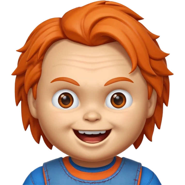 Un emojin de chuky emoji