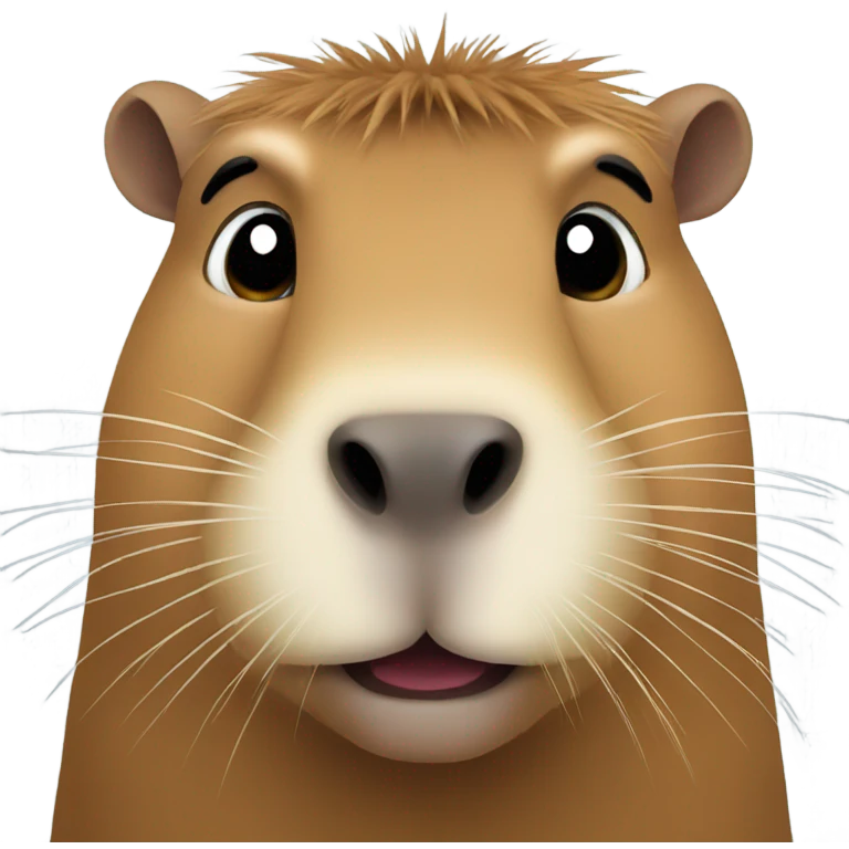 Capybara emoji