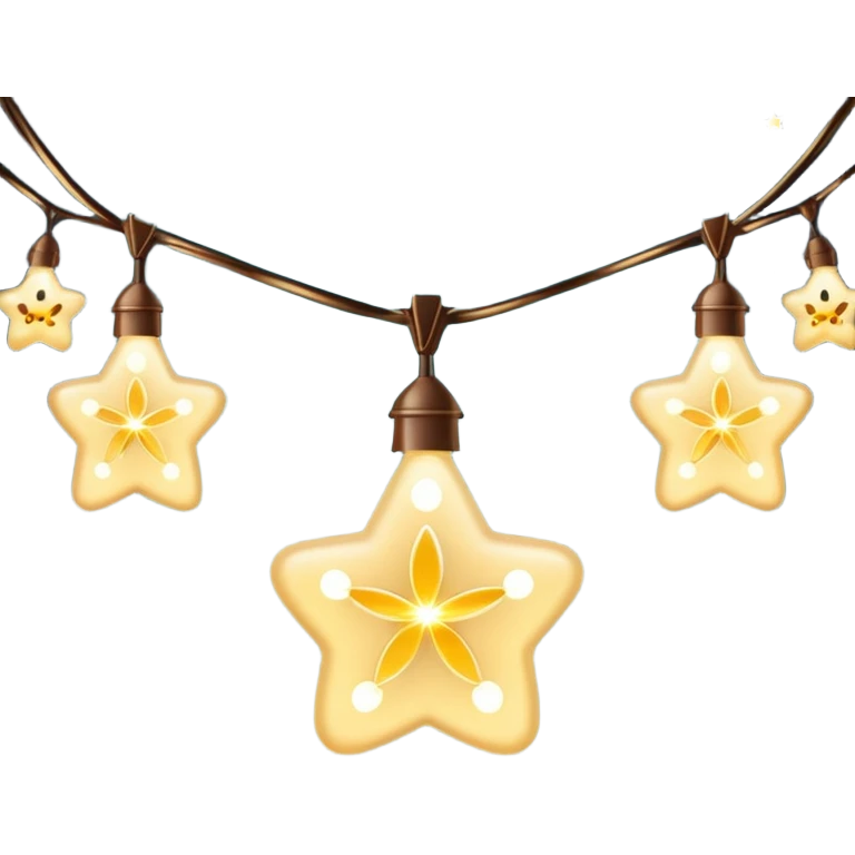 twinkle fairy string lights emoji