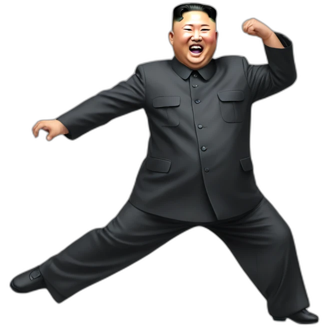 Kim jong un dancing emoji