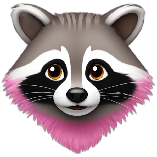 pink-racoon emoji