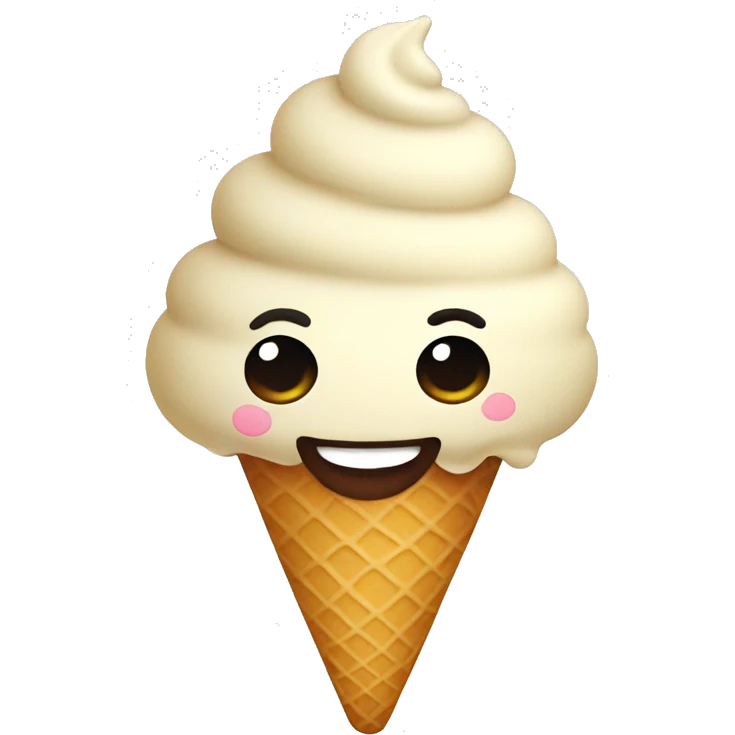 ice cream emoji