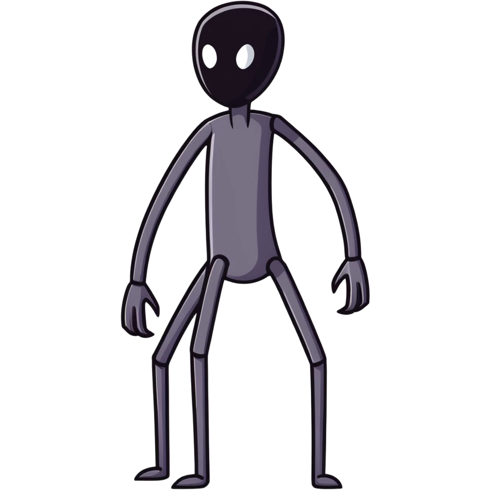 Minecraft Enderman emoji