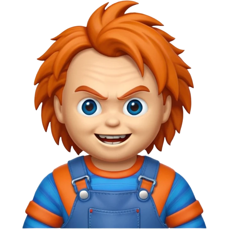 Un emojin de chuky emoji