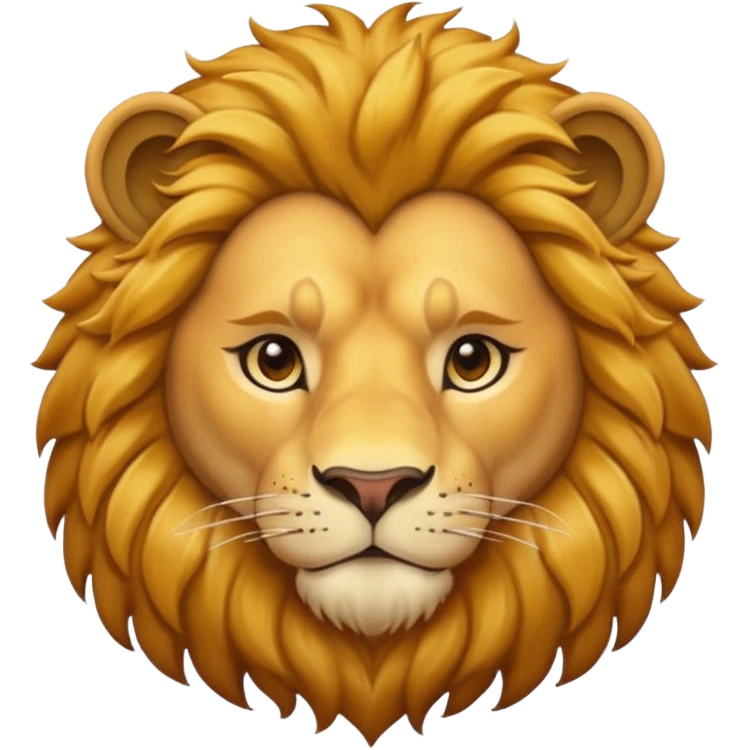 in lion family, only Father., full body emoji